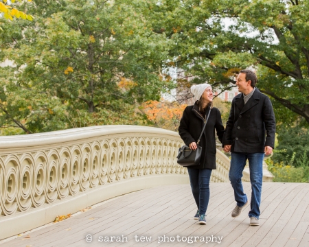 Bow Bridge connects Panik, fiancee after proposal